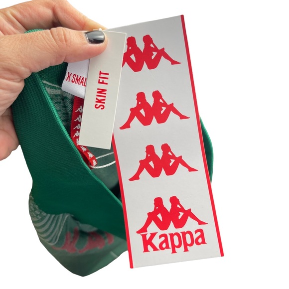 Kappa Leszno Knit Mini‎ Skirt NWT Green Size XS - Picture 6 of 10